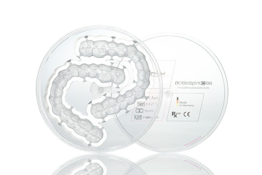 DD Bio Splint C 98创新的聚碳酸酯材料